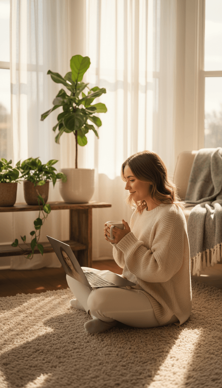 What to Expect from Your First Online Therapy Session and Why the First Step Is the Most Powerful One