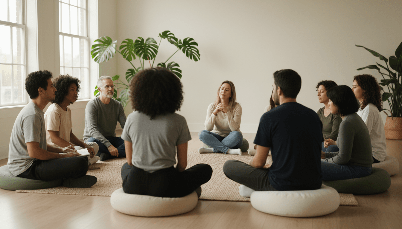 Group wellness and interpersonal connection workshop