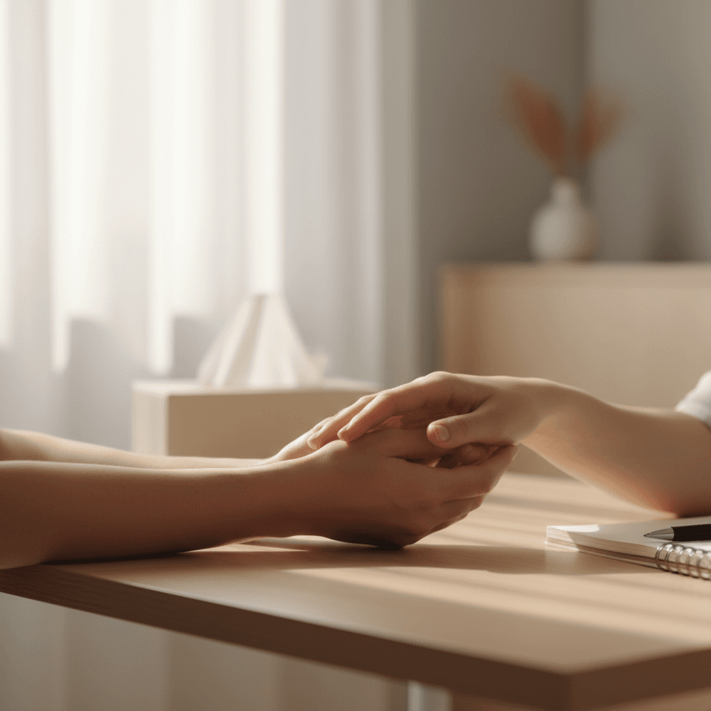 Individual therapy session in a quiet environment